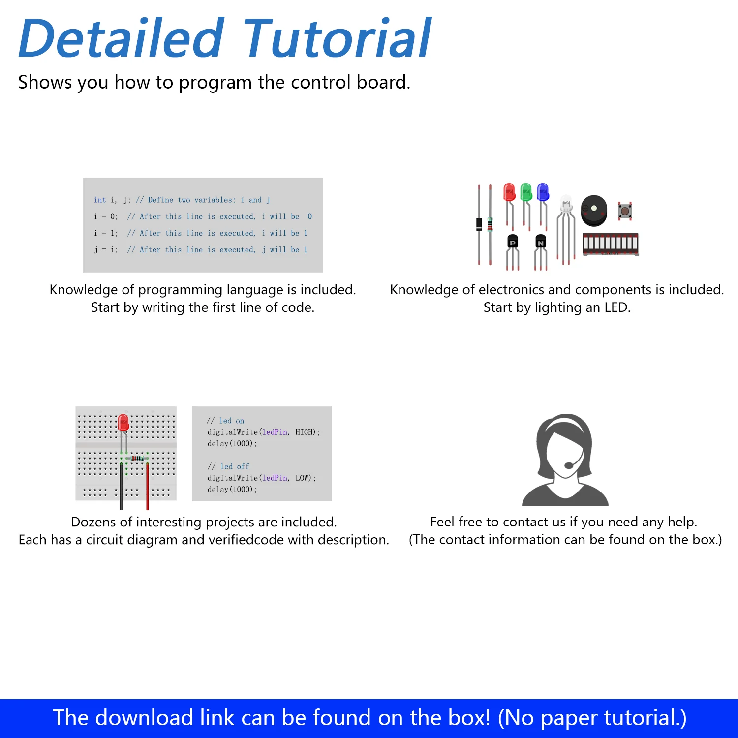 Freenove RFID Starter Kit (Compatible with Arduino UNO R3), 180-Page Detailed Tutorial, 161 Items, 30 Projects - Image 5